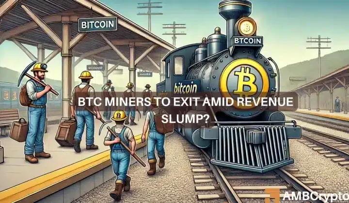 Bitcoin miners face revenue crisis: Exploring BTC’s August drop