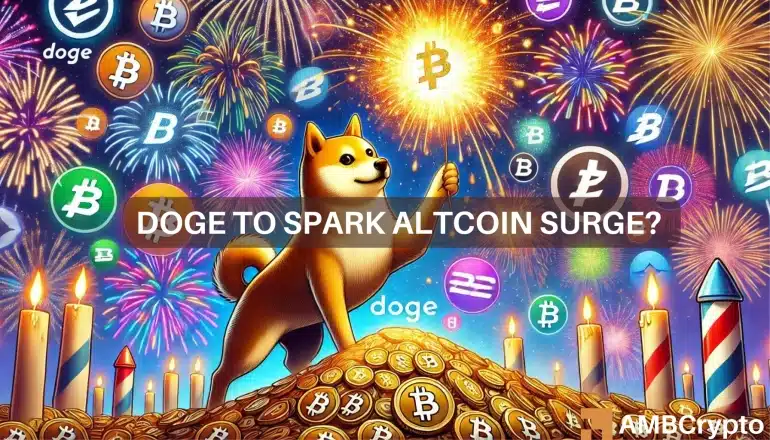 Dogecoin rises 8%, nears alt=