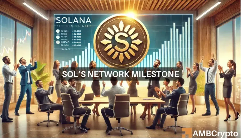 Solana hits 75M active addresses as SOL battles 2 level