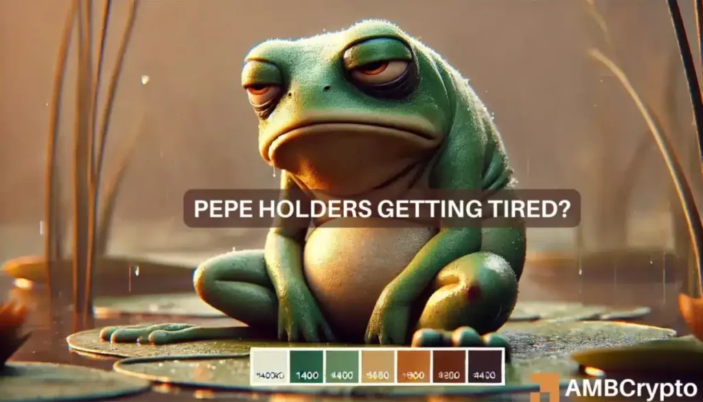 PEPE whale’s 330 billion dump – Is a sell-off on the way now?