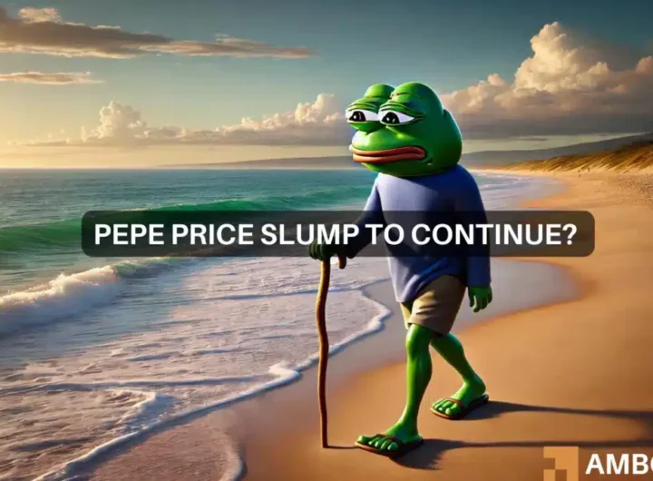 Pepe’s double whammy: Price slips below key level as network activity slumps