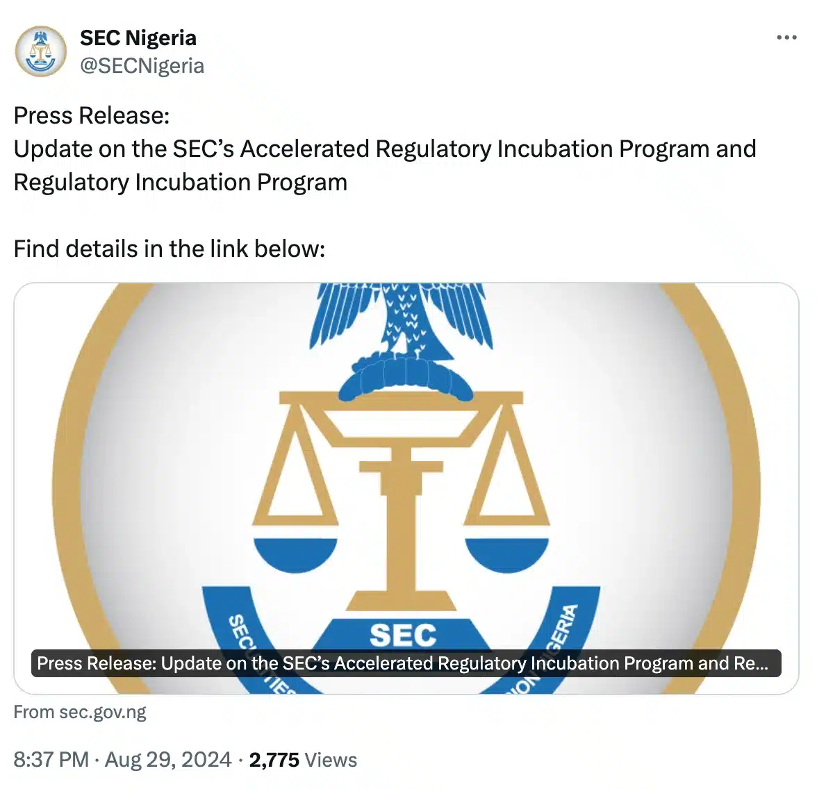 SEC Nigeria