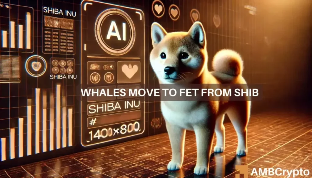 Shiba Inu whale swaps SHIB worth .5M for AI token FET – Here’s why