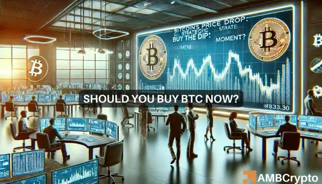 Bitcoin: Best time to ‘Buy the Dip’? BTC’s fall below K says…