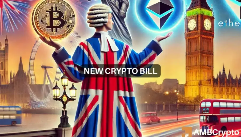 UK introduces crypto bill to clarify legal status for ‘first time in British history’