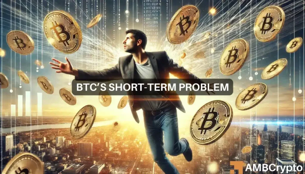 Short-term Bitcoin holders face heavy losses: What it means for BTC