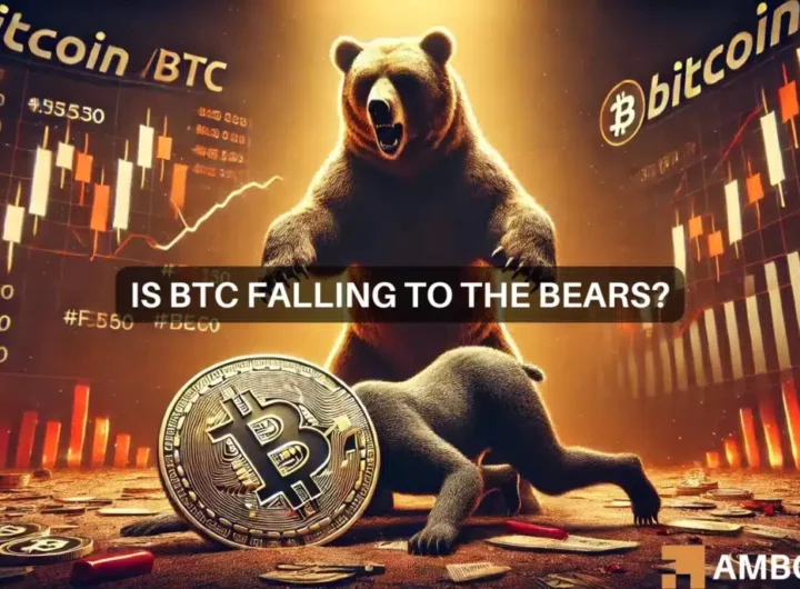 Bitcoin’s bearish reversal? Analyst predicts BTC’s drop based on THIS