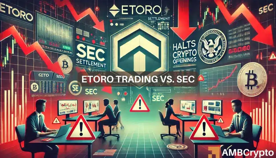 eToro trading: U.S. clients restricted to BTC, ETH, BCH post SEC deal