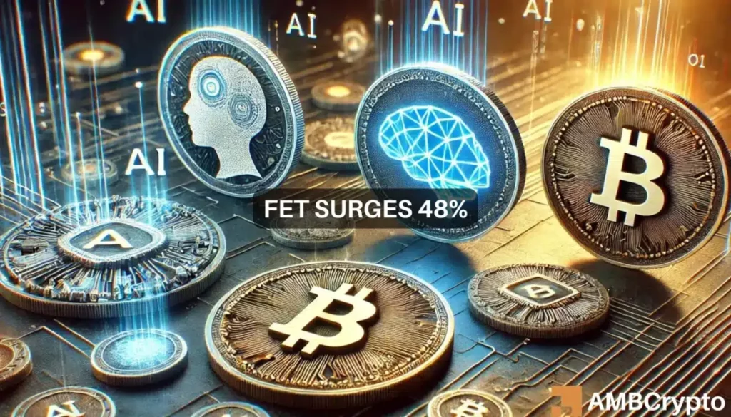 AI coin FET surges 48% in 2 weeks: What’s behind this rise?