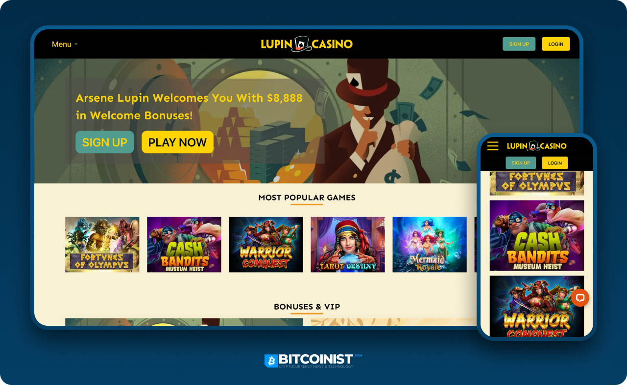 Lupin Online Casino