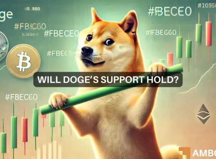 Dogecoin at a crucial support level: Will DOGE fall to alt=