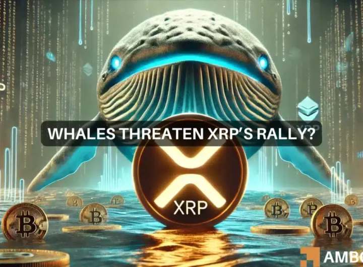 Whale sell-offs threaten XRP’s rally despite bullish forecasts