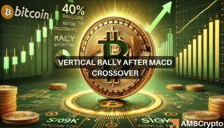 BTC cycle to top at 0k? Bitcoin MACD crossover gives clues for investors