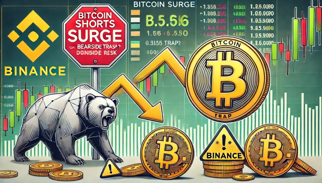 Bitcoin Shorts Surge On Binance – Bear Trap Or Downside Risk?