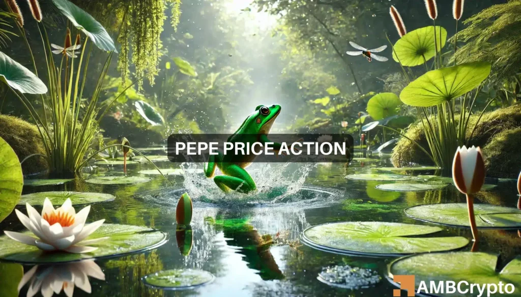 Can PEPE maintain its lead among memecoins despite recent drop?