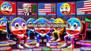 MAGA crypto rallies as Trump’s winning odds rise – Will it hold next week? 