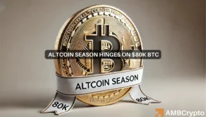 Altcoin season on hold? Here’s why BTC must hit K to spark an alt rally