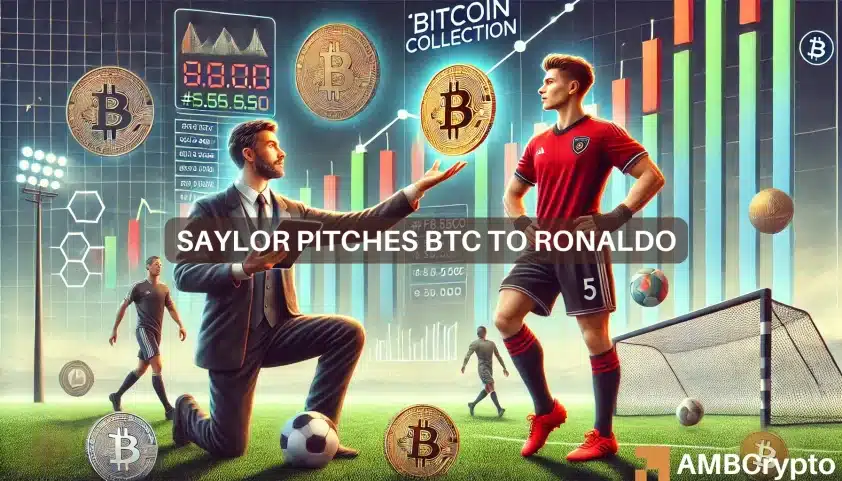 Michael Saylor: Cristiano Ronaldo should start a ‘Bitcoin collection,’ as…