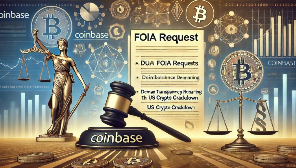 Coinbase Files Dual FOIA Requests Demanding Transparency On US Crypto Crackdown