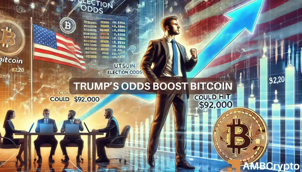 Trump’s rising election odds could signal Bitcoin’s potential hike to 0K – Exec