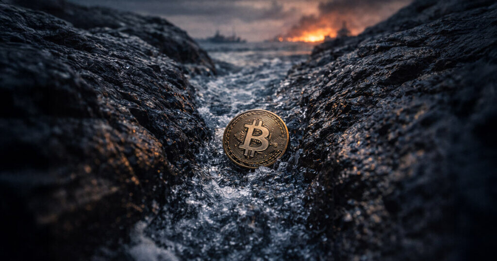 Bitcoin just dumped 7% after Trump hit Iran, and the real reason has nothing to do with crypto