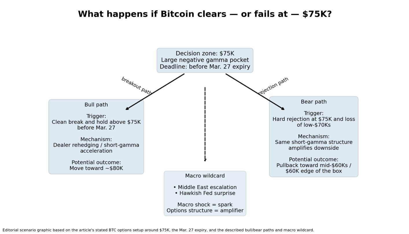 Bitcoin potential outcomes