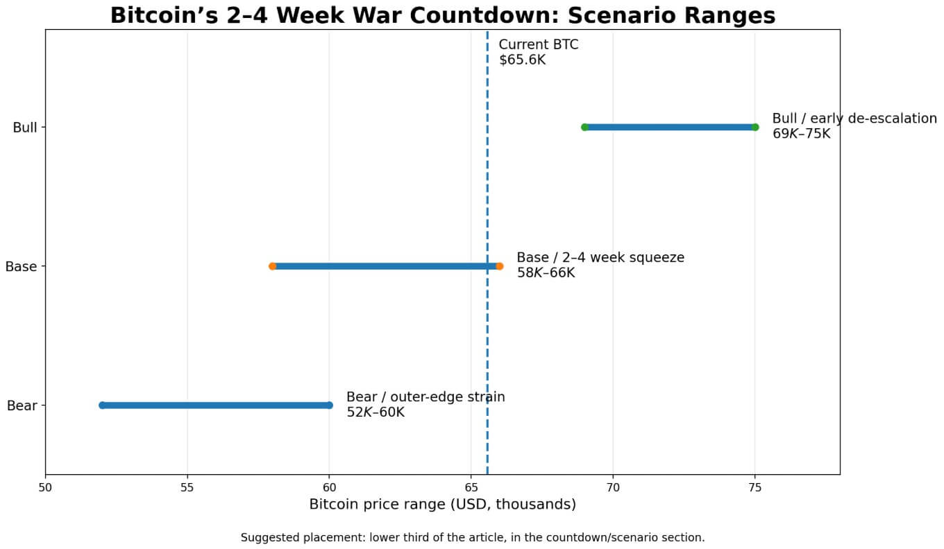 Bitcoin's war countdown