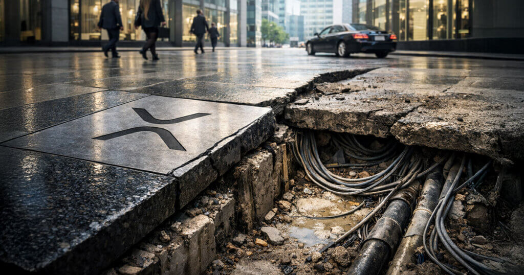 Ripple is winning on Wall Street and in the UK, but the XRP Ledger is losing users fast and the split will define 2026