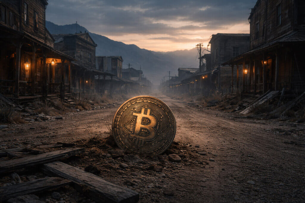 The Bitcoin network is currently a ghost town as price is being controlled elsewhere