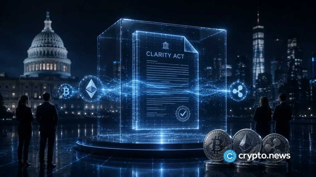 Ripple deploys CLARITY truck as Senate delay clouds crypto bill Ripple deploys CLARITY truck as Senate delay clouds crypto bill