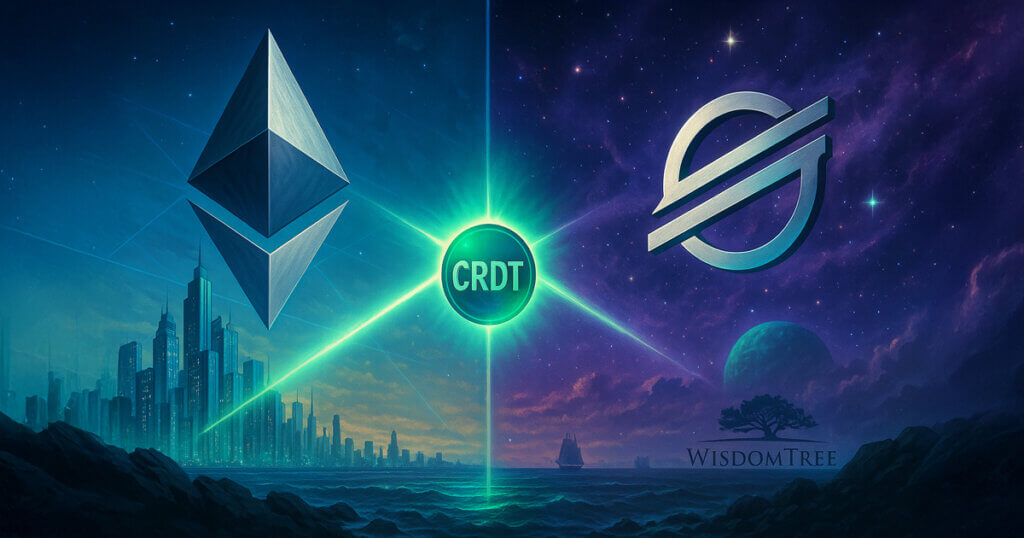 WisdomTree puts $1 trillion private credit market on Ethereum and Stellar for $25