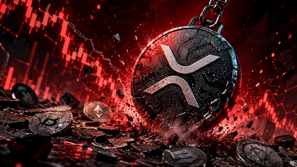 XRP investors capitulate at fastest pace since the 2022 crypto crash amid slide to $1