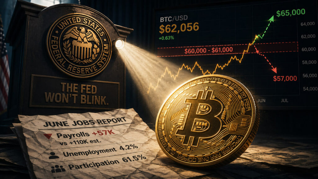 Bitcoin rally hinges on whether the Fed buys into the weak jobs report after bad miss Bitcoin rally hinges on whether the Fed buys into the weak jobs report after bad miss