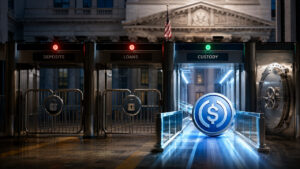 Circle can now open a US trust bank but cannot take ordinary deposits or make loans Circle can now open a US trust bank but cannot take ordinary deposits or make loans