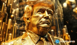 Trump defends .4B crypto windfall as CLARITY Act odds slide Trump defends .4B crypto windfall as CLARITY Act odds slide