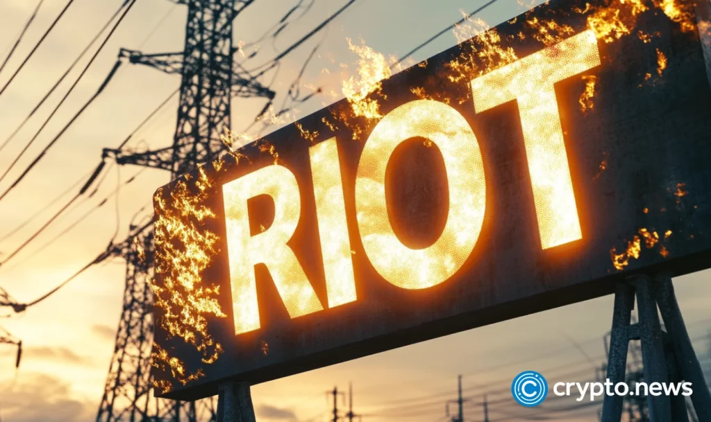 Riot Platforms moves another 500 BTC to NYDIG custody Riot Platforms moves another 500 BTC to NYDIG custody