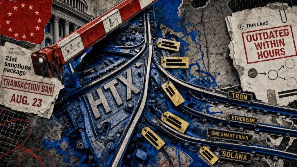 EU expands HTX crackdown as Russia-linked crypto network keeps shifting its financial rails EU expands HTX crackdown as Russia-linked crypto network keeps shifting its financial rails