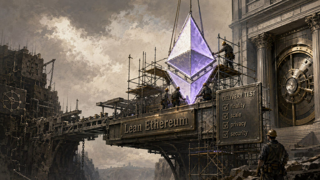 Vitalik’s new Lean Ethereum plan puts ETH’s Wall Street pitch on a 4 year clock Vitalik’s new Lean Ethereum plan puts ETH’s Wall Street pitch on a 4 year clock